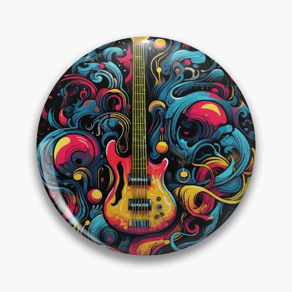 Item preview, Psychedelic Electric Guitar: Sonic Journey designed and sold by PsyCloth.