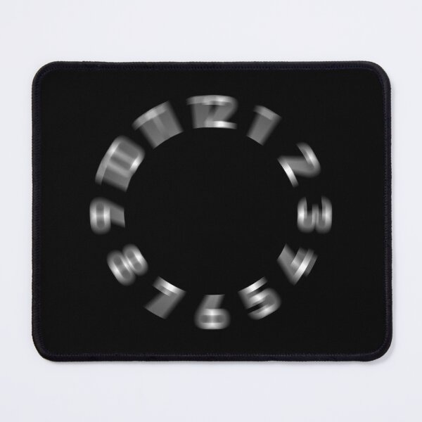 Item preview, Inverted blurred clock face in white designed and sold by TheBlindBandit-.