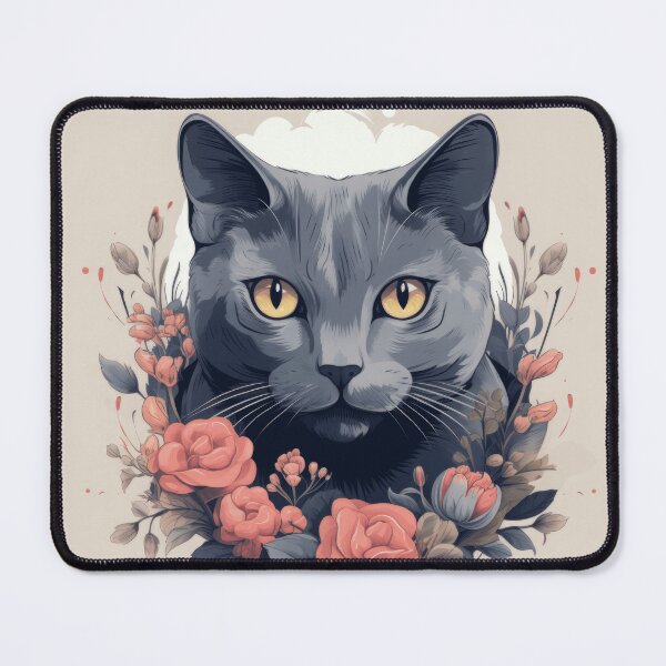 Item preview, Russian Blue Cat designed and sold by LilyBell6.