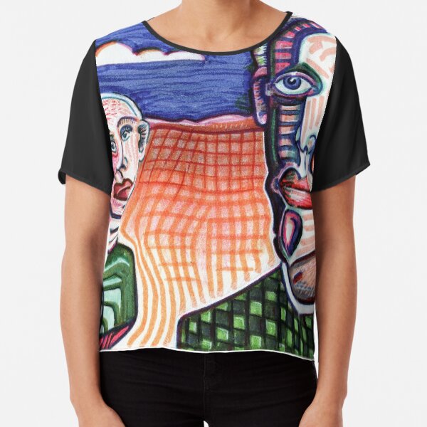 Chance Encounter Chiffon Top