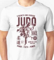 STRENGHT AND COURAGE JUDO 1882 HONOR -FAITH - POWER T-SHIRT Unisex T-Shirt