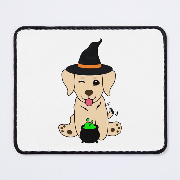 Item preview, Cute retriever in a witch costume designed and sold by Pet Station.