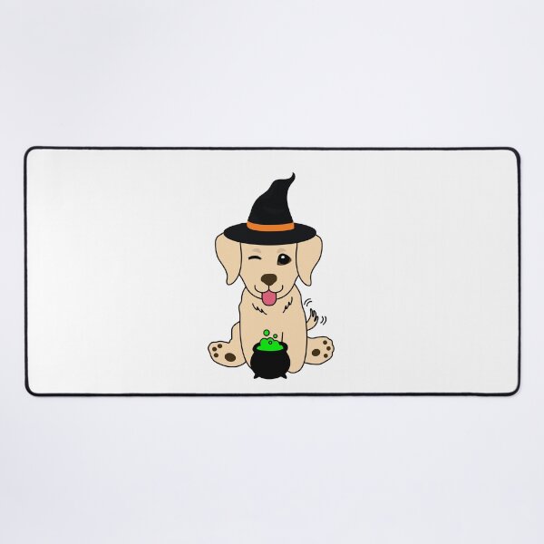 Item preview, Cute retriever in a witch costume designed and sold by Pet Station.