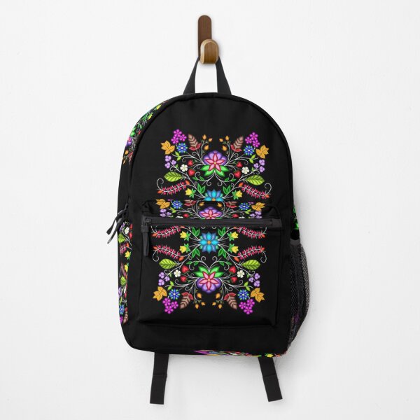 Item preview, Black Outlined Floral Motif designed and sold by ojiberishdsgns.
