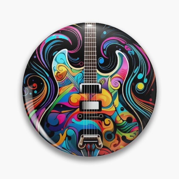 Item preview, Psychedelic Resonator Guitar: Vibrant Resonance designed and sold by PsyCloth.