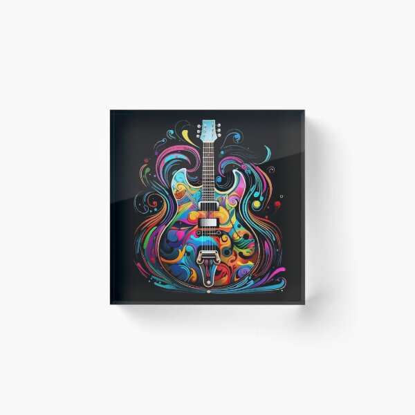 Item preview, Psychedelic Resonator Guitar: Vibrant Resonance designed and sold by PsyCloth.