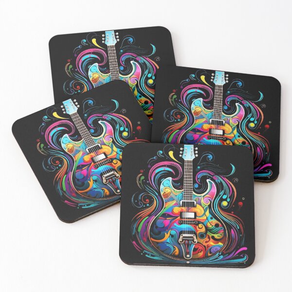 Item preview, Psychedelic Resonator Guitar: Vibrant Resonance designed and sold by PsyCloth.