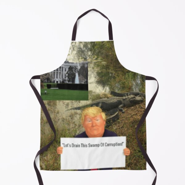 Item preview, Trump, "Let's Drain This Swamp Of Corruption" designed and sold by BlackSheeper.