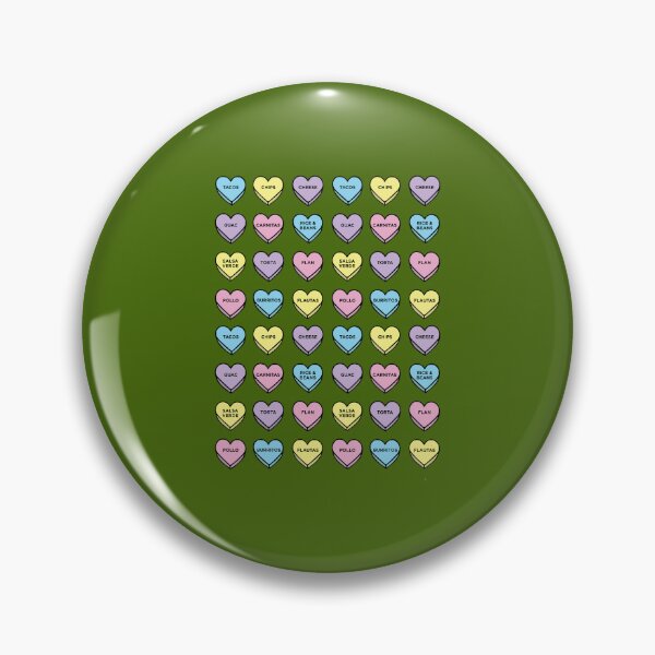 Item preview, Baesic Candy Hearts - Mexican Food 	 	 designed and sold by fvaqolgh45.