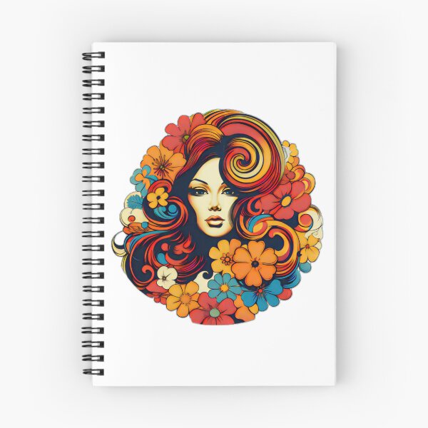Item preview, Vintage Retro Female Empowerment Flower Power  designed and sold by BrandonArtWorld.