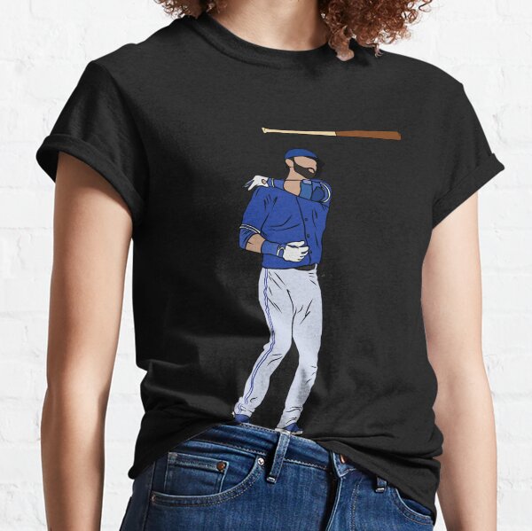 Toronto Blue Jays Jose Bautista Long Sleeve T Shirt - Briotee