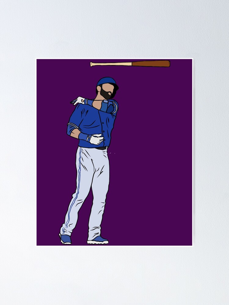 Jose Bautista Punch Rougned Odor Poster for Sale by BornOfGoalers