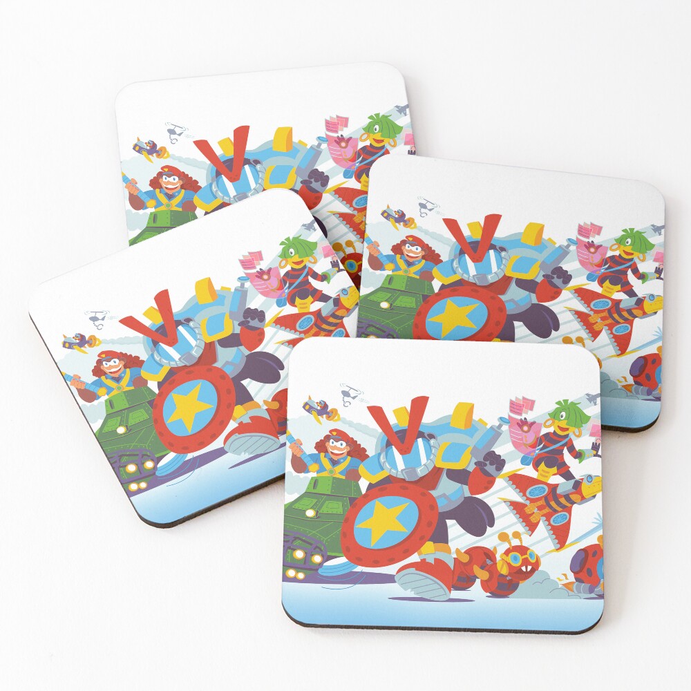 Item preview, Coasters (Set of 4) designed and sold by cgsketchbook.