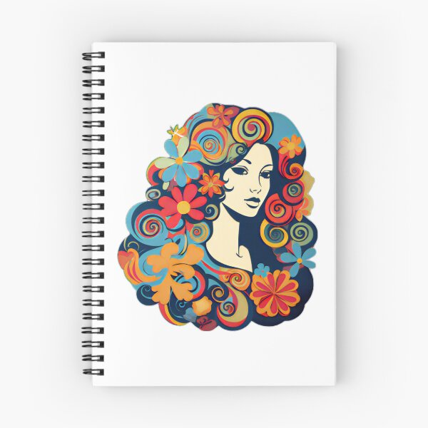 Item preview, Vintage Retro Female Empowerment Flower Power  designed and sold by BrandonArtWorld.