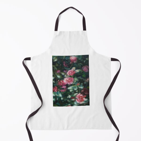 Item preview, camellias oil painting designed and sold by littleGardens.