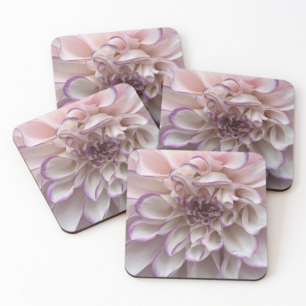 Item preview, Purple and White Macro Dahlia Flower  designed and sold by Sonya Umble.