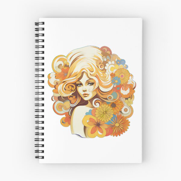 Item preview, Copy of Vintage Retro Female Empowerment Flower Power  designed and sold by BrandonArtWorld.