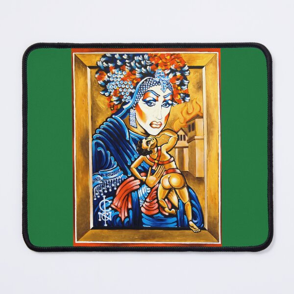 Item preview, Iconography Mother Framed Art Print 	 designed and sold by xojnasshc59.