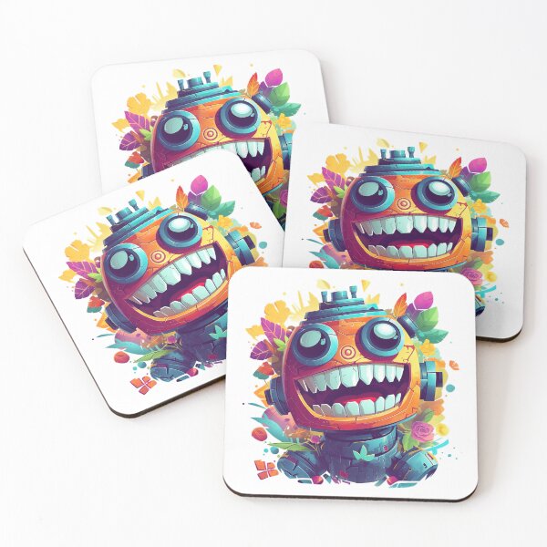 Item preview, Crazy Funny Little Cartoon Robot designed and sold by Lamarcy.