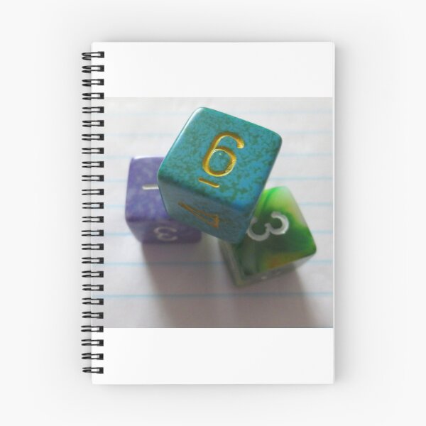 Item preview, Three 6-sided Dice  designed and sold by CalliopeSoul.