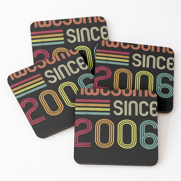 Item preview, Awesome Since 2006 16th Birthday Retro designed and sold by ThibaultNguyen.
