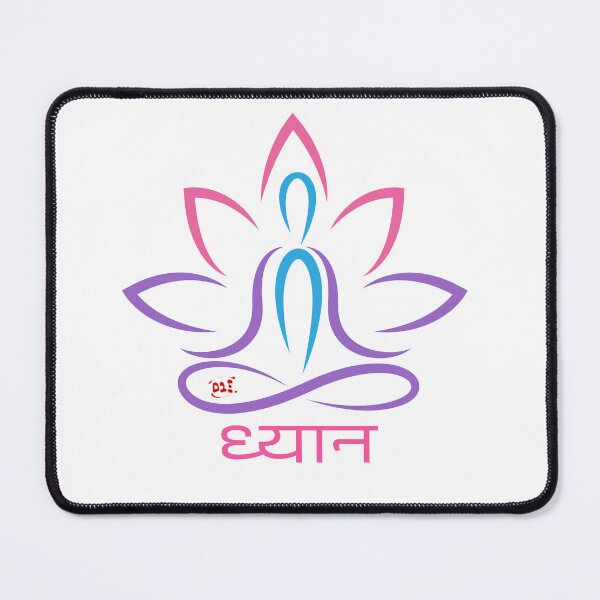 Item preview, Dhyana (Meditation) - Yoga Words / RoYuMi designed and sold by royumi.