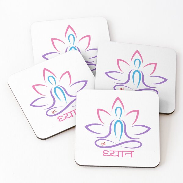 Item preview, Dhyana (Meditation) - Yoga Words / RoYuMi designed and sold by royumi.