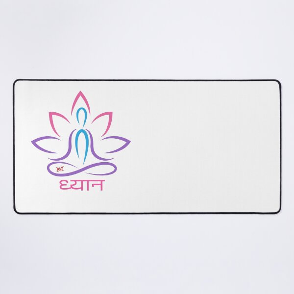 Item preview, Dhyana (Meditation) - Yoga Words / RoYuMi designed and sold by royumi.