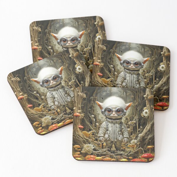 Item preview, Cute alien on his home planet designed and sold by ebrawne.