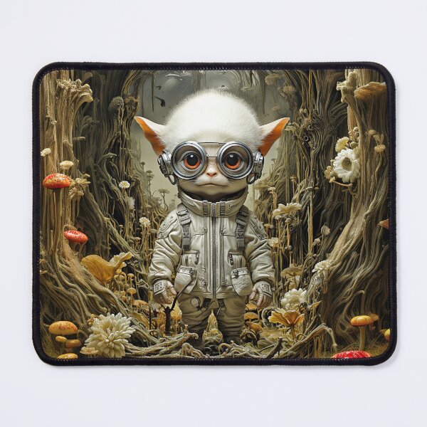 Item preview, Cute alien on his home planet designed and sold by ebrawne.
