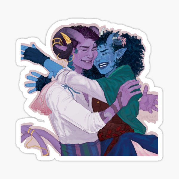 Item preview, Mollymauk and Jester - missed ya hon designed and sold by jubi-lucky.