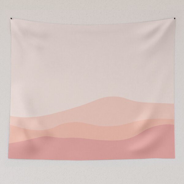 Item preview, Aesthetic Soft Red Mountains designed and sold by GoodJobLola.