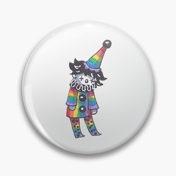 Item preview, gay pride clown designed and sold by AutisticClown.