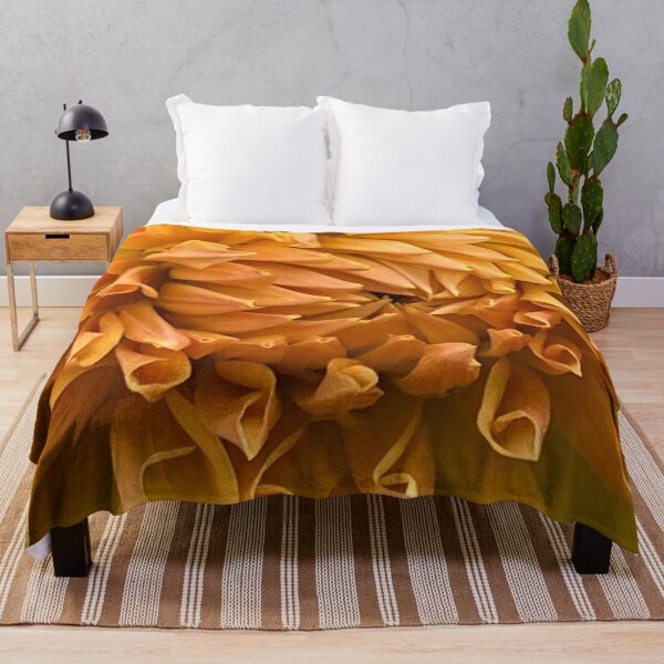 Item preview, Macro Peach Dahlia Flower designed and sold by Sonya Umble.