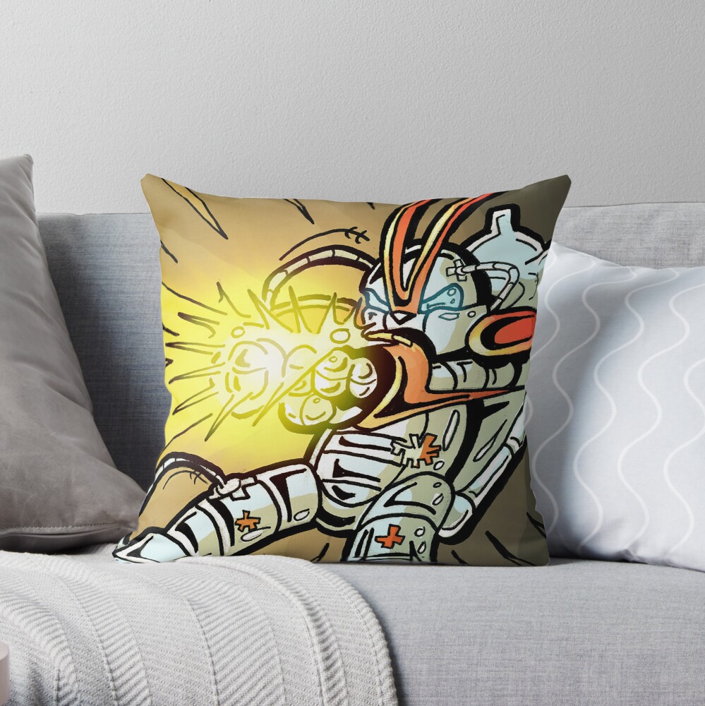 Item preview, Throw Pillow designed and sold by cgsketchbook.