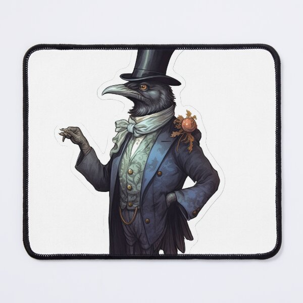 Item preview, Raven in tailcoat designed and sold by abmkf.