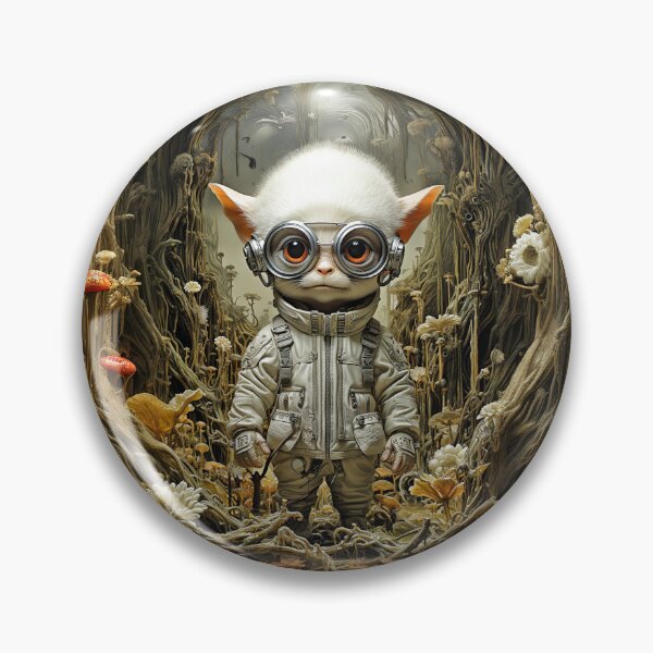 Item preview, Cute alien on his home planet designed and sold by ebrawne.