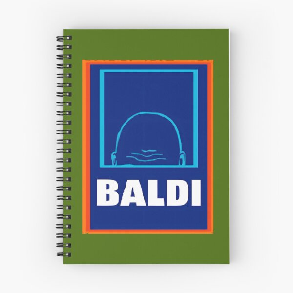Item preview, Baldi Novelty Aldi Spiral Notebook 	 designed and sold by fvaqolgh45.