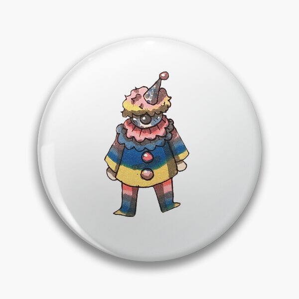 Item preview, gender-flux clown designed and sold by AutisticClown.