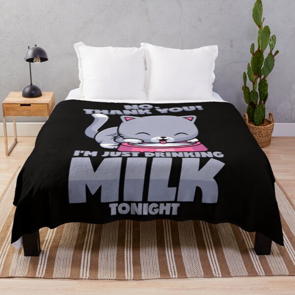 Item preview, Cat Only milk, No alcohol! designed and sold by TiffanyHue.