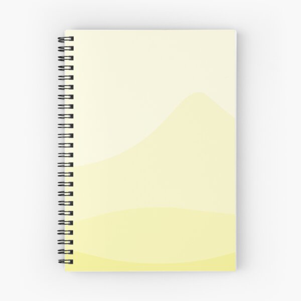 Item preview, Aesthetic Soft Yellow Mountains designed and sold by GoodJobLola.