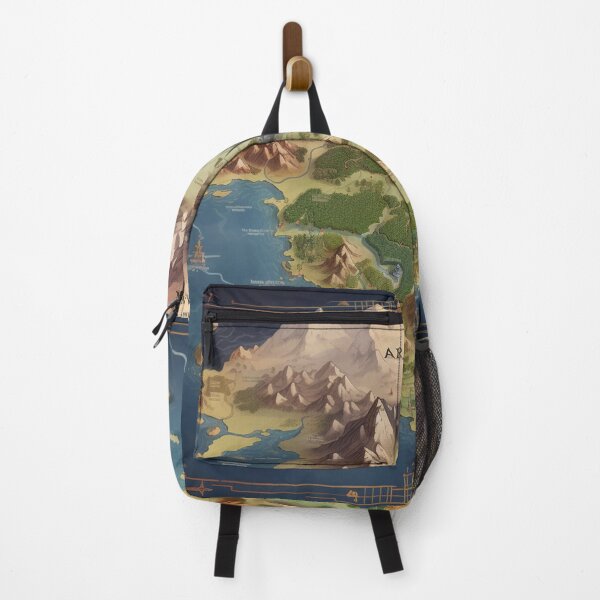 Item preview, Avatar the Last Airbender Map designed and sold by WillieBurRodge.