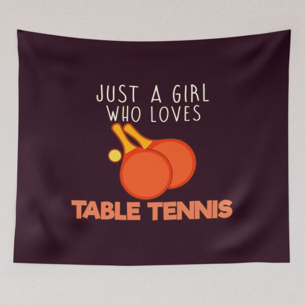 Item preview, Just A 	 who loves Table Tennis. 	 	 designed and sold by qtebfyook18.