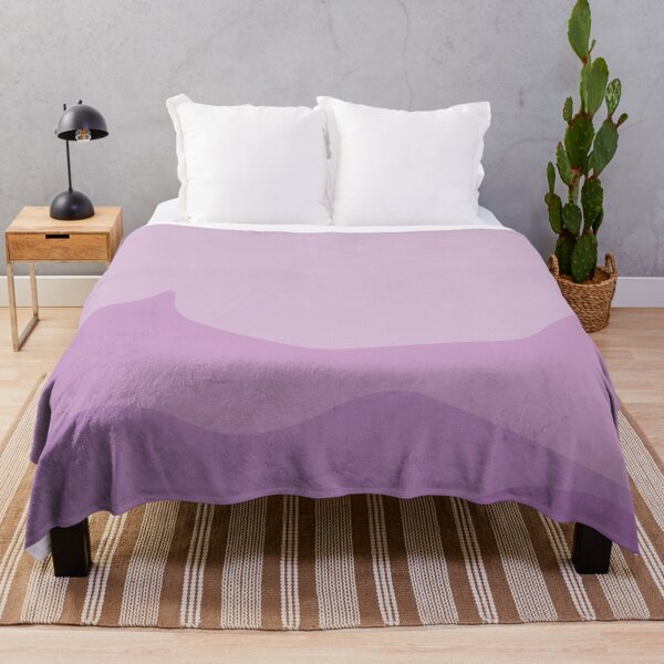 Item preview, Aesthetic Soft Purple Mountains designed and sold by GoodJobLola.