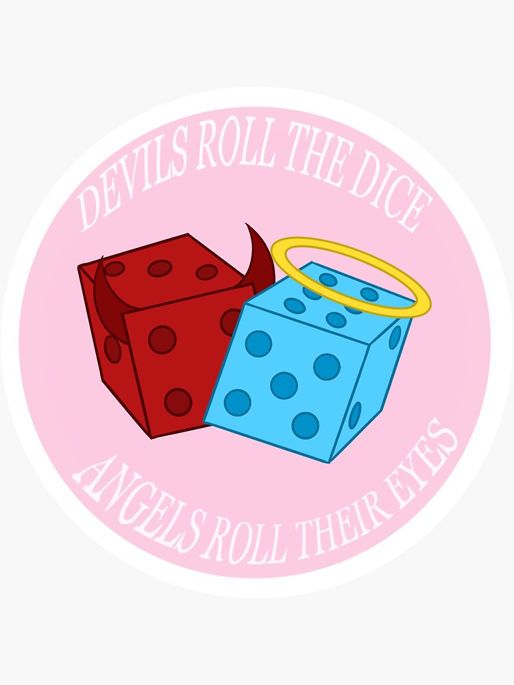 devils roll the dice, angels roll their eyes - taylor swift | iPad Case &  Skin