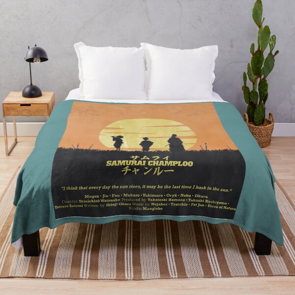 Item preview, Samurai Champloo - Sun Rise Art Board Print designed and sold by yezgnofmwj58.
