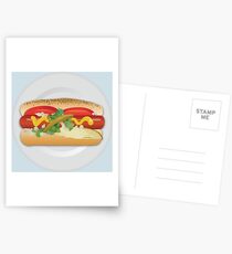 Chicago Dog Postcards