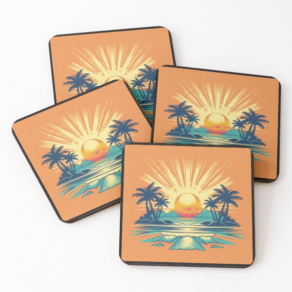 Item preview, Retro Sunset Rays Wavy designed and sold by wacykcyril8.