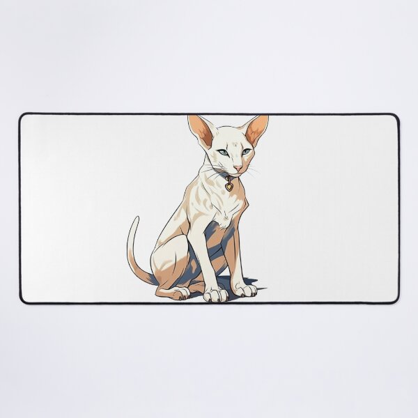 Item preview, Oriental Shorthair Feline Fantasy Character Design for Cat Lovers and Pet Admirers designed and sold by DooodleGod.