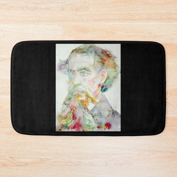Item preview, CHARLES DICKENS - watercolor portrait.2 designed and sold by condon-alanex.